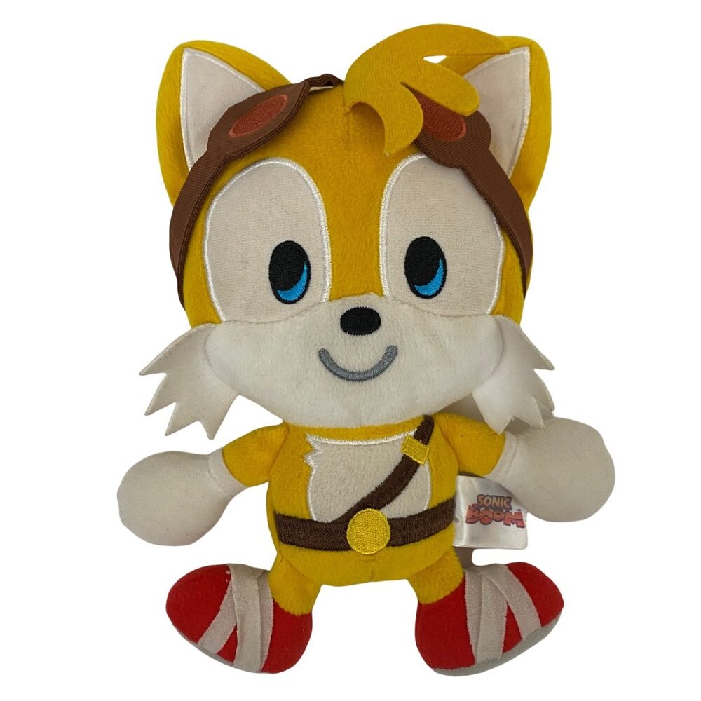 Tomy Tails Plush Sega Sonic Boom Flying Fox Plush Yellow Stuffed Character Toy